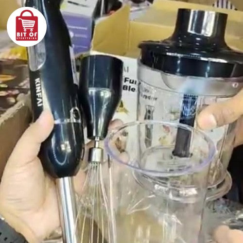 KinFAI Hand Blender – Powerful Electric Immersion Blender for Kitchen Mixing & Smoothies