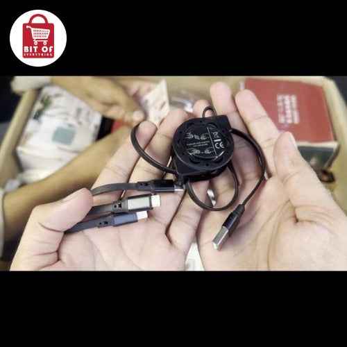 CABLE FOLDABLE THREE IN ONE