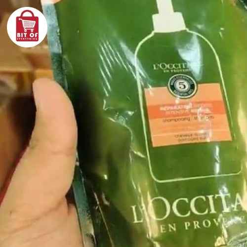 L’Occitane Shampoo Pouch – Nourishing & Hydrating Hair Care