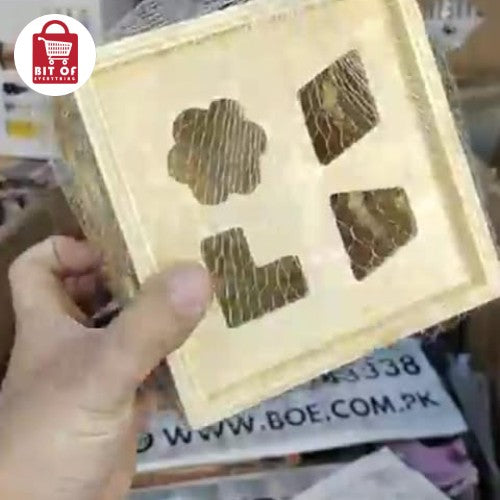 SHAPES BOX WOODEN