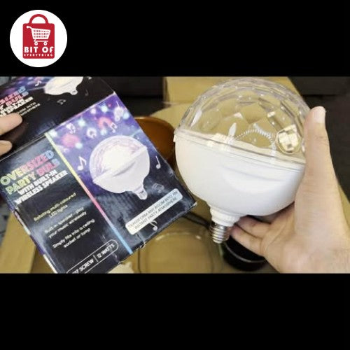 WIRELESS SPEAKER & PARTY LIGHT
