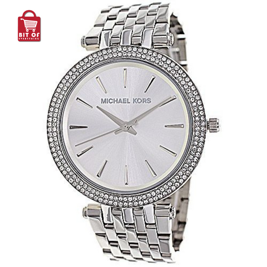 Michael Kors Women's MK3190 Silver Stainless-Steel Watch
