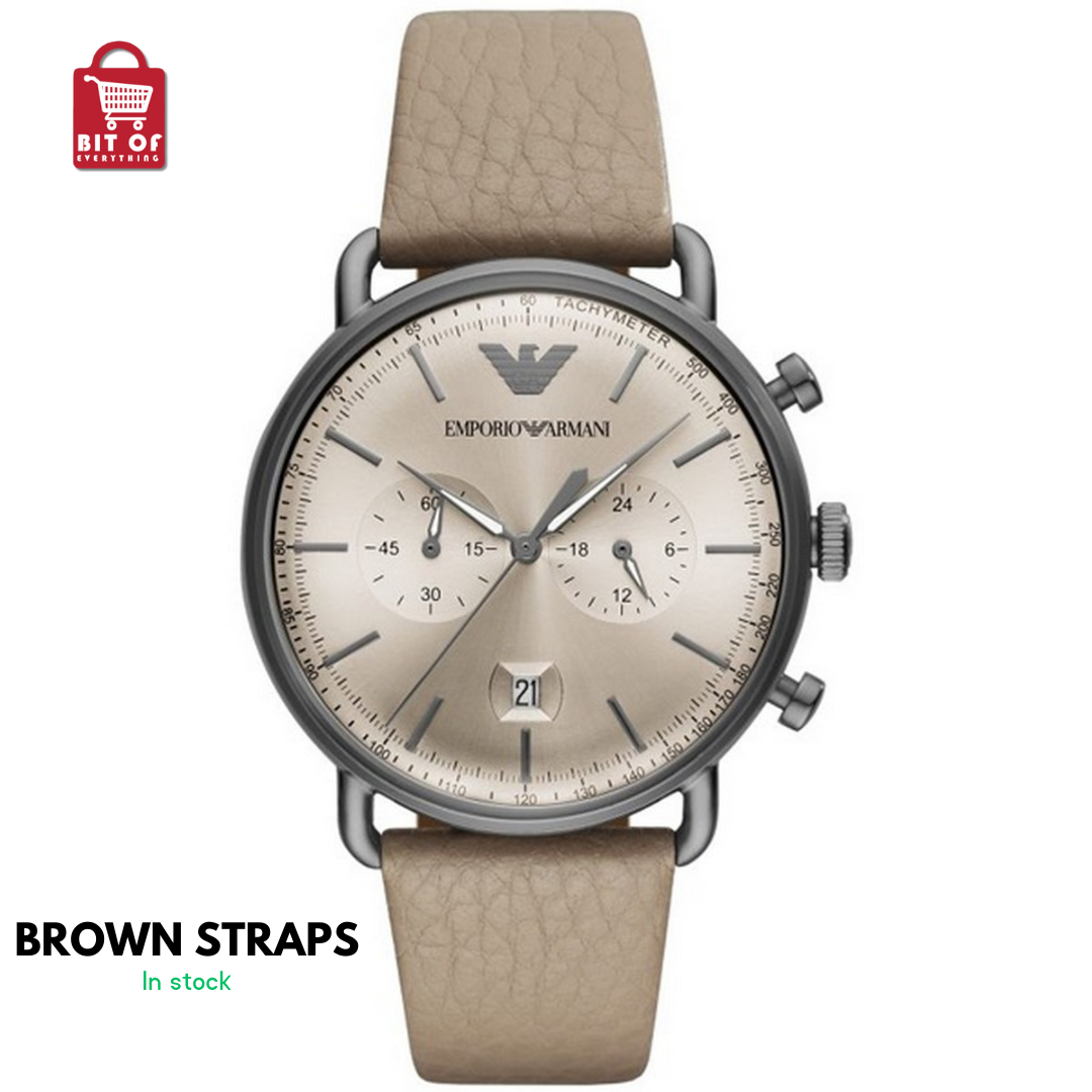 Emporio Armani AR11107 Stainless Steel Wrist Watch for Men