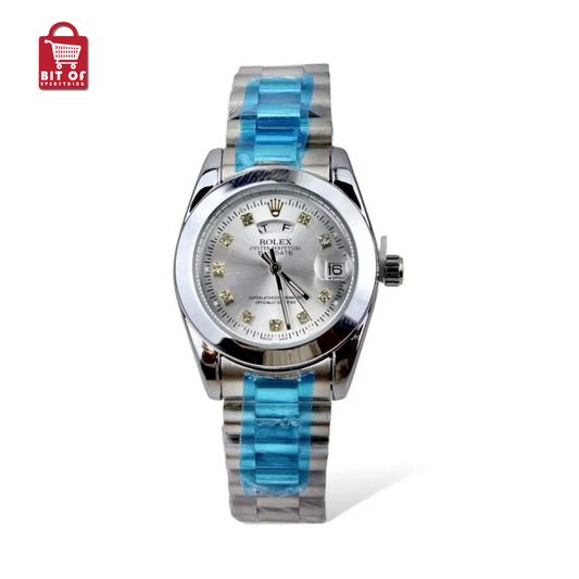 Rolex Date & Day Stainless Steel Watch