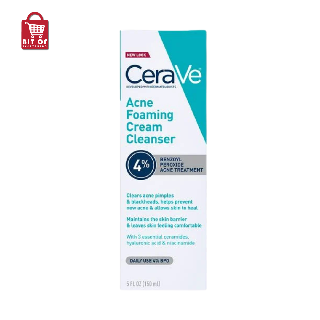 CERAVE ACNE FOAMING CREAM CLEANSER