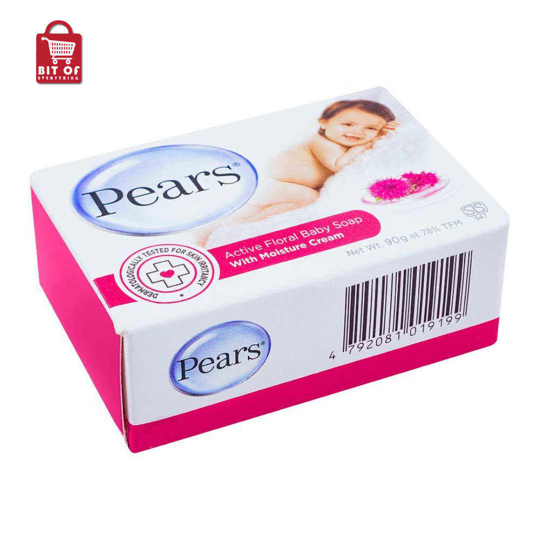 Pears Natural Herbal Extract And Moisture Cream Herbal Baby Soap