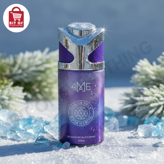 4ME North Pole Deodorant Body Spray 250ml – Long Lasting Freshness