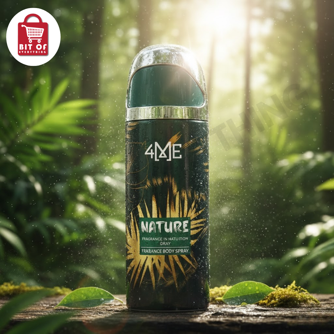 4ME "Nature" Body Spray – Refreshing & Long-Lasting Fragrance