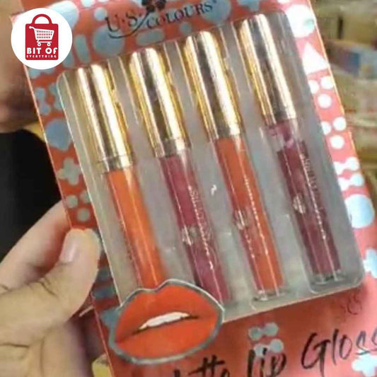 LIPGLOSS PACK OF 4 MATTE
