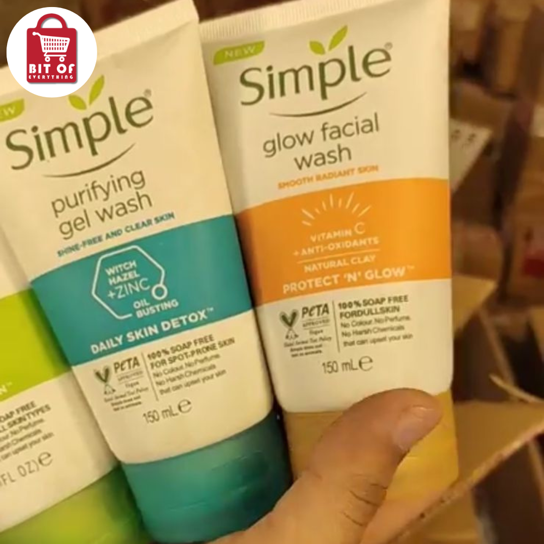 SIMPLE GEL FACE WASH EACH