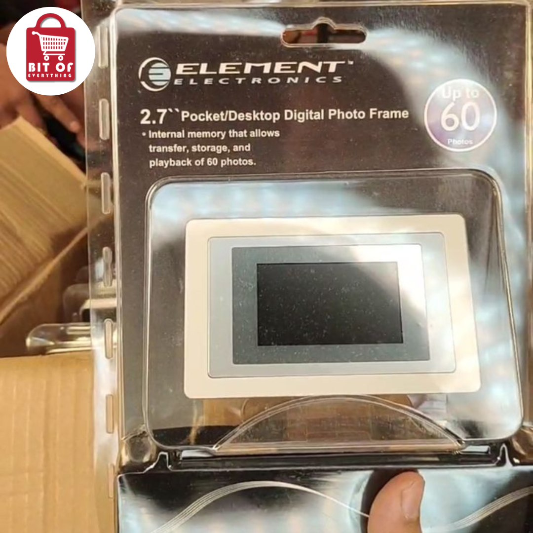 ELEMENT ELECTRONICS DIGITAL POCKET/DESKTOP DIGITAL PHOTO FRAME