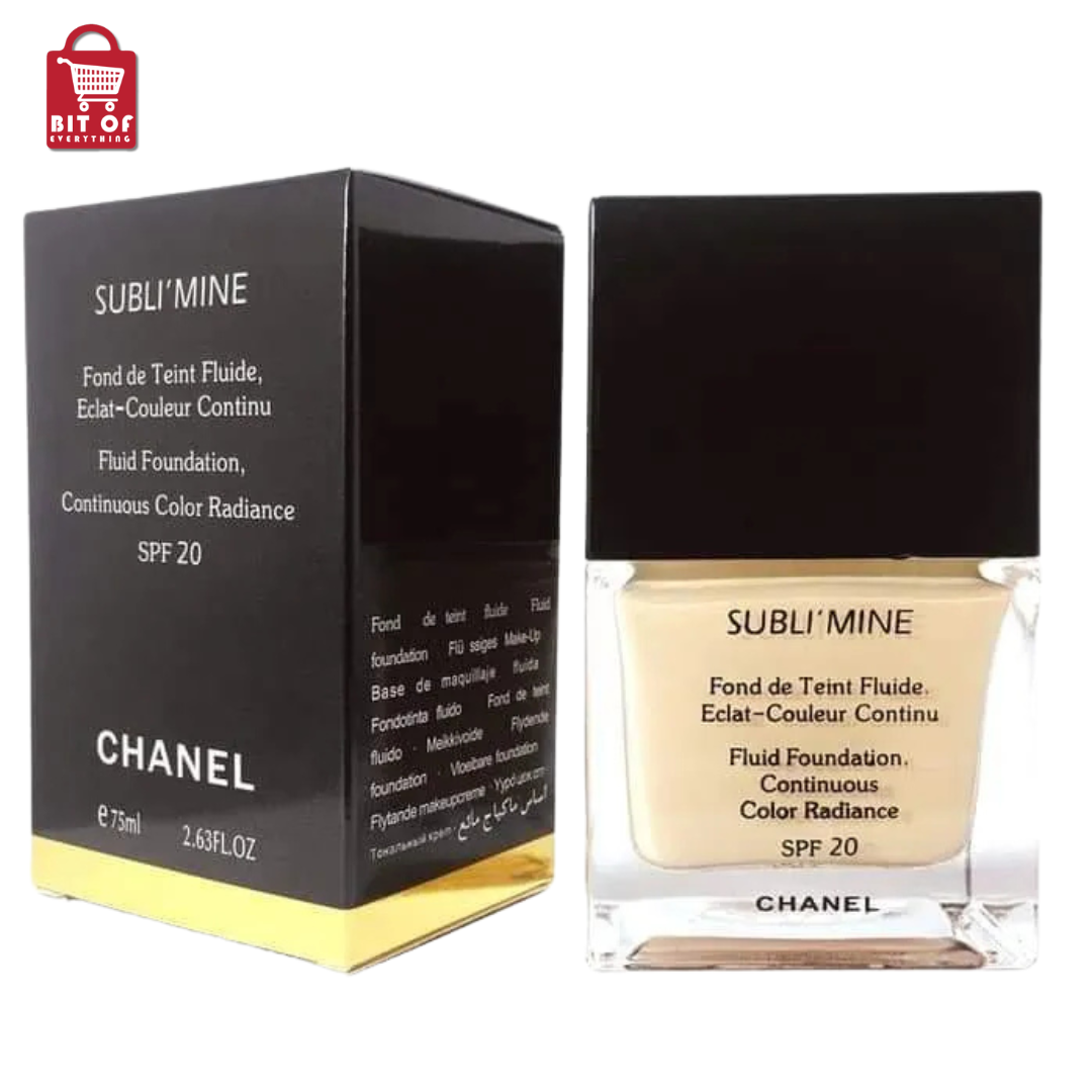 CHANEL SUBLI MINE Fluid Foundation SPF