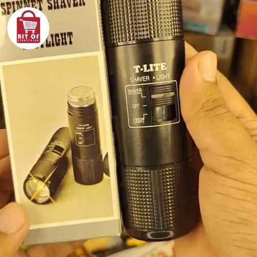 SPOT LIGHT WITH SHAVER