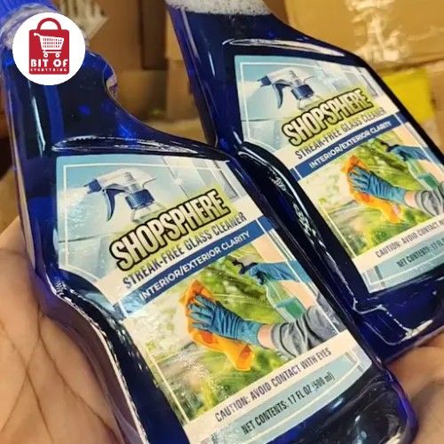 SHOPSPHERE GLASS CLEANER 1-PCS