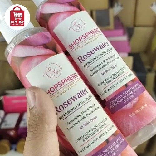 SHOPSPHERE ROSE WATER 1-PCS