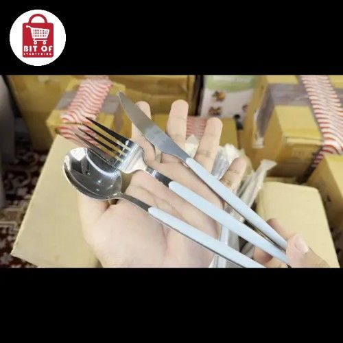 CUTLERY SET 6 SPOON + 6 FORKS + 6 KNIFE
