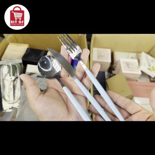 CUTLERY SET 6 + 6 + 6 ( 18 PCS )