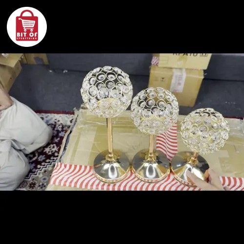 CANDLE STAND DECORATION PACK OF 3