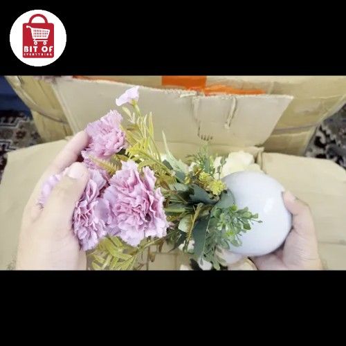 DECORATION FLOWER WITH POT