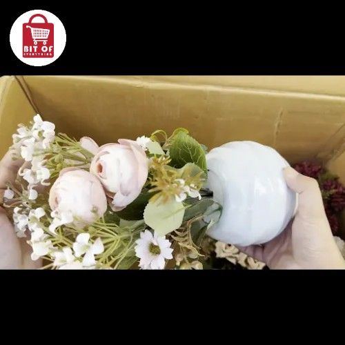 DECORATION FLOWER WITH POT