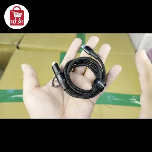 BASEUS 2 IN 1 CHARGING CABLE
