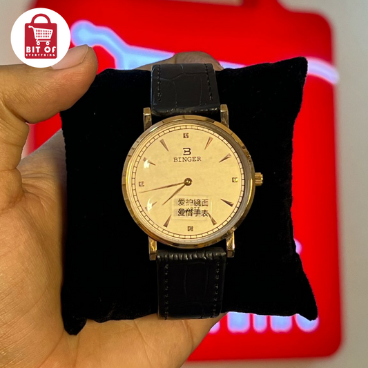 Binger: Timeless Elegance, Crafted Precision ⌚✨