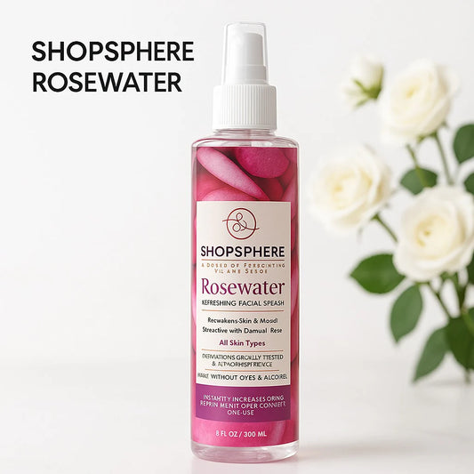 ShopSphere Rosewater – Refresh and Hydrate Your Skin Naturally