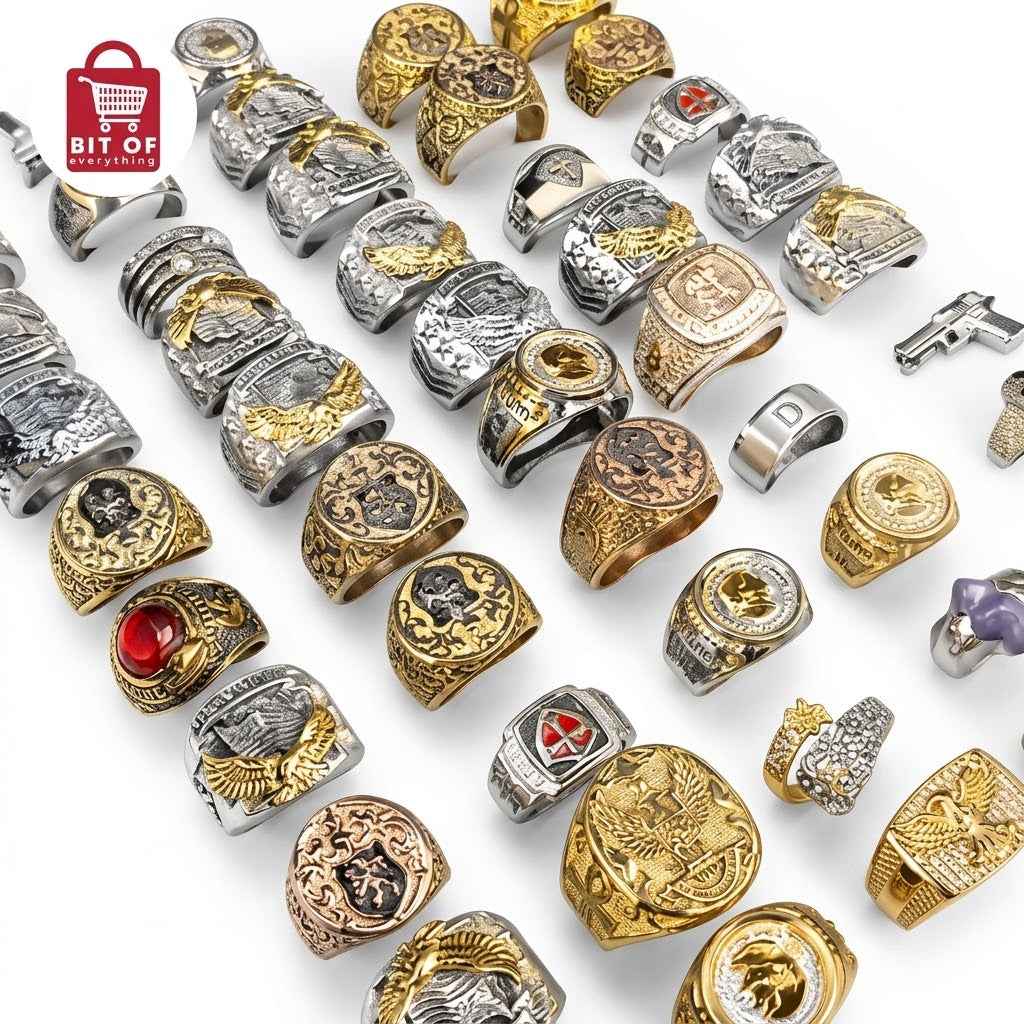 MIX RINGS DEAL OF 6