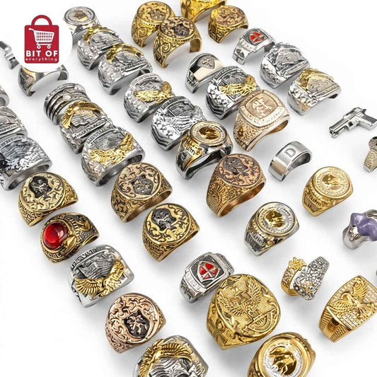 MIX RINGS DEAL OF 6