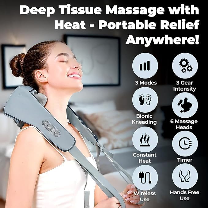 Shoulder and Neck Massager – Ultimate Relaxation & Pain Relief