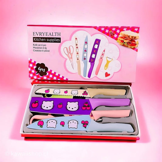 KITCHEN KNIFE `SET