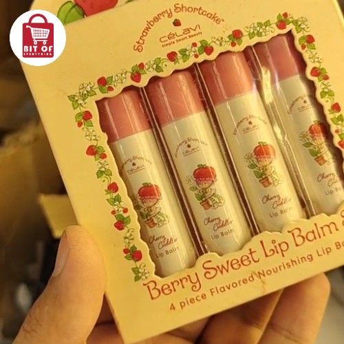 BERRY LIPBALM PACK OF 4