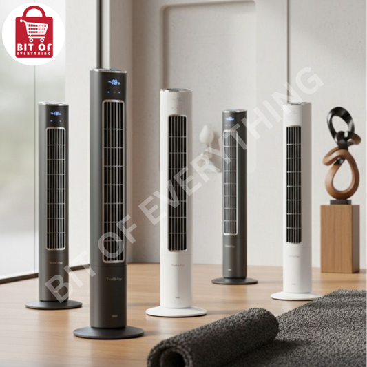 Tower Fan – Powerful & Space-Saving Cooling