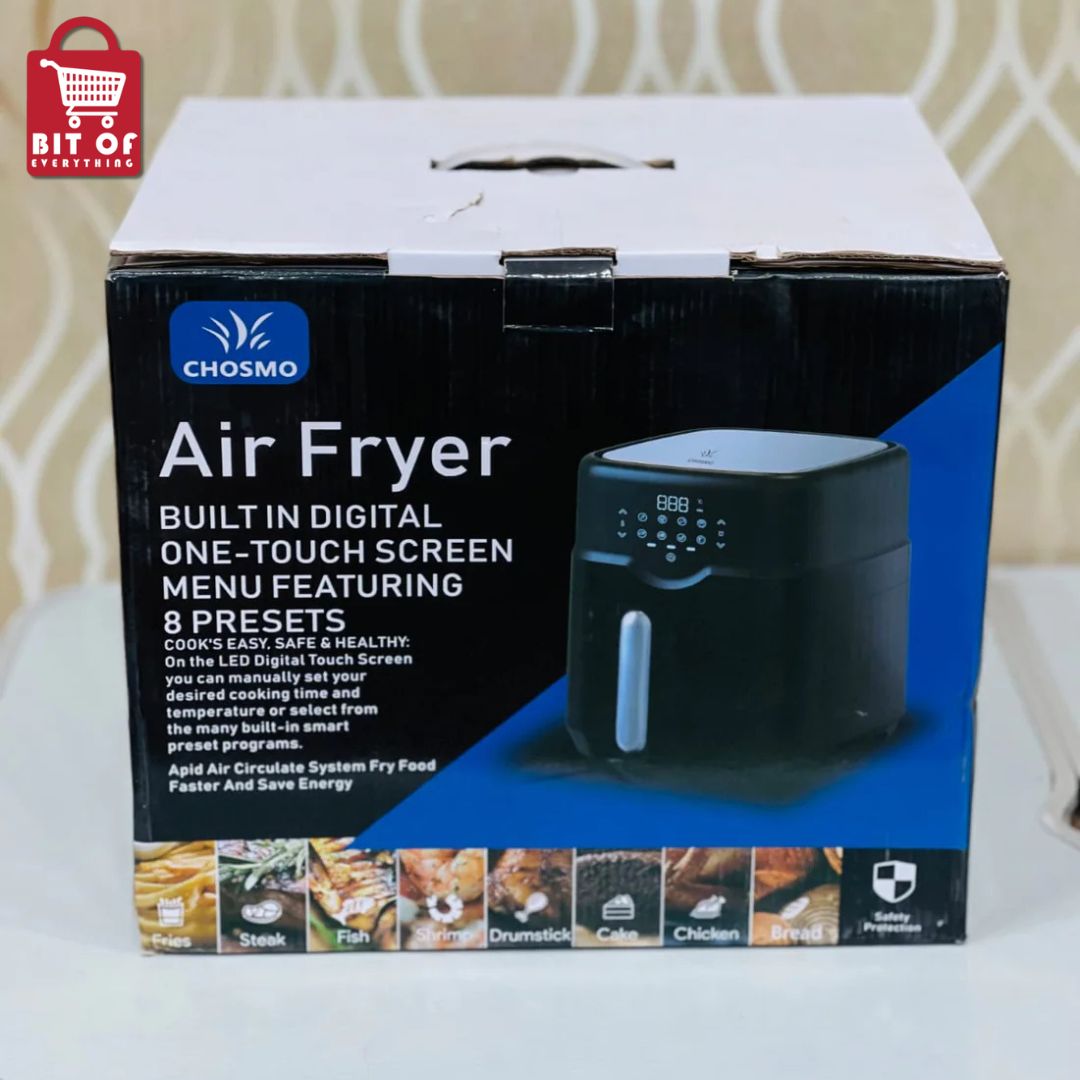 AIR FRYER BUILT IN DIGITAL TOUCH SCREEN