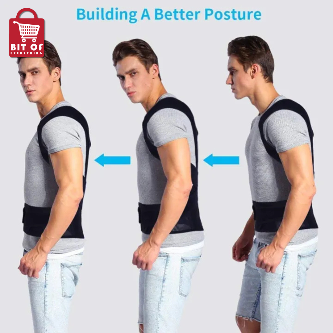 Adjustable Back Straightener Posture Corrector Shoulder Lumbar Brace Support Brace Back Support Belt Back Shoulder Adult Corset Posture Correction SP95