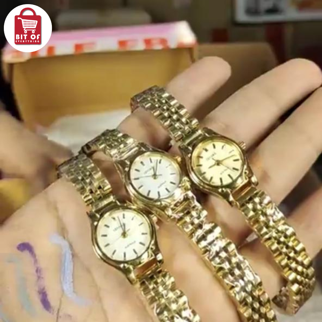 GOLD PLATED WATCH EACH