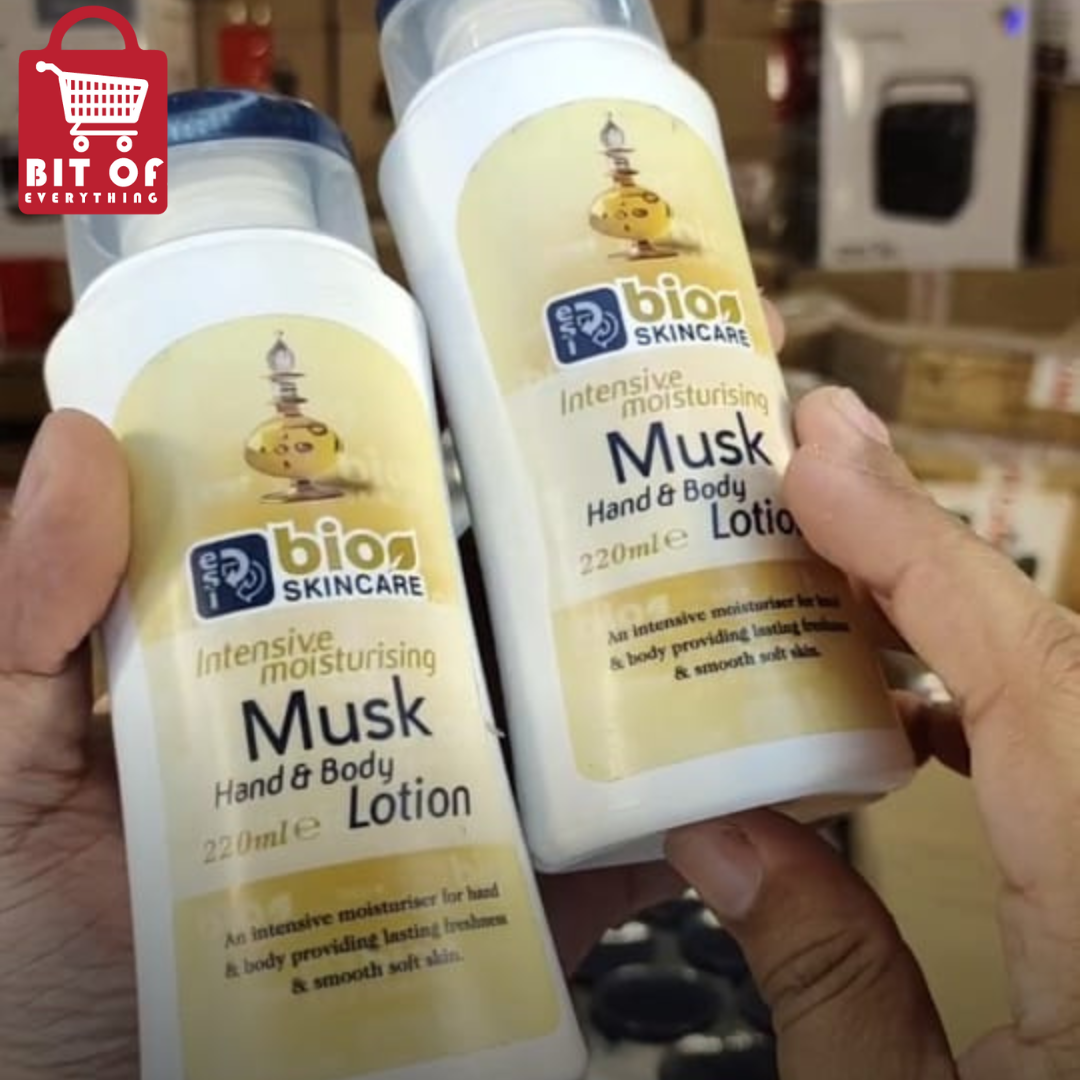 BIO MUSK HAND AND BODY LOTION