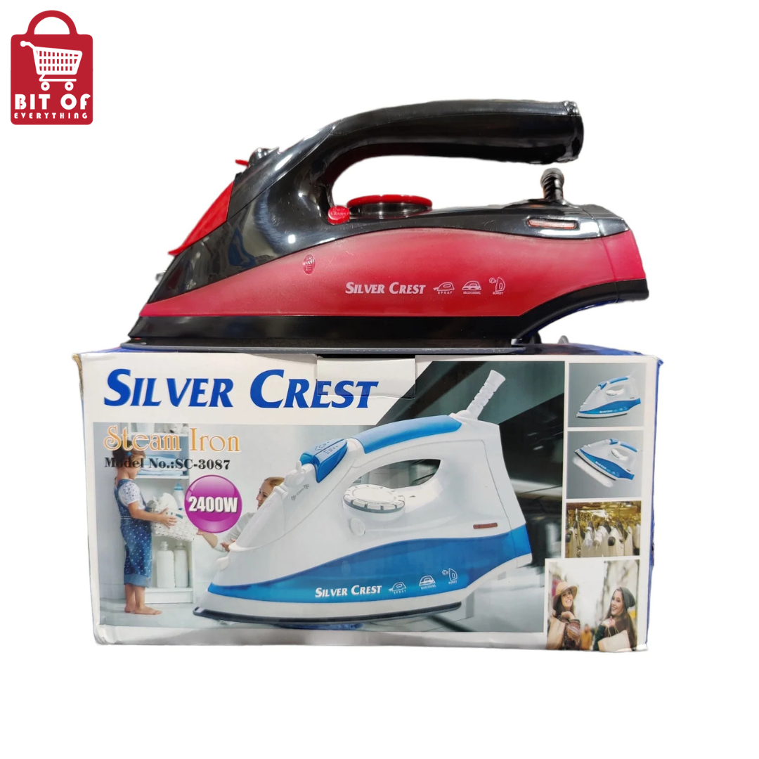 SILVER CRUST STEAM IRON