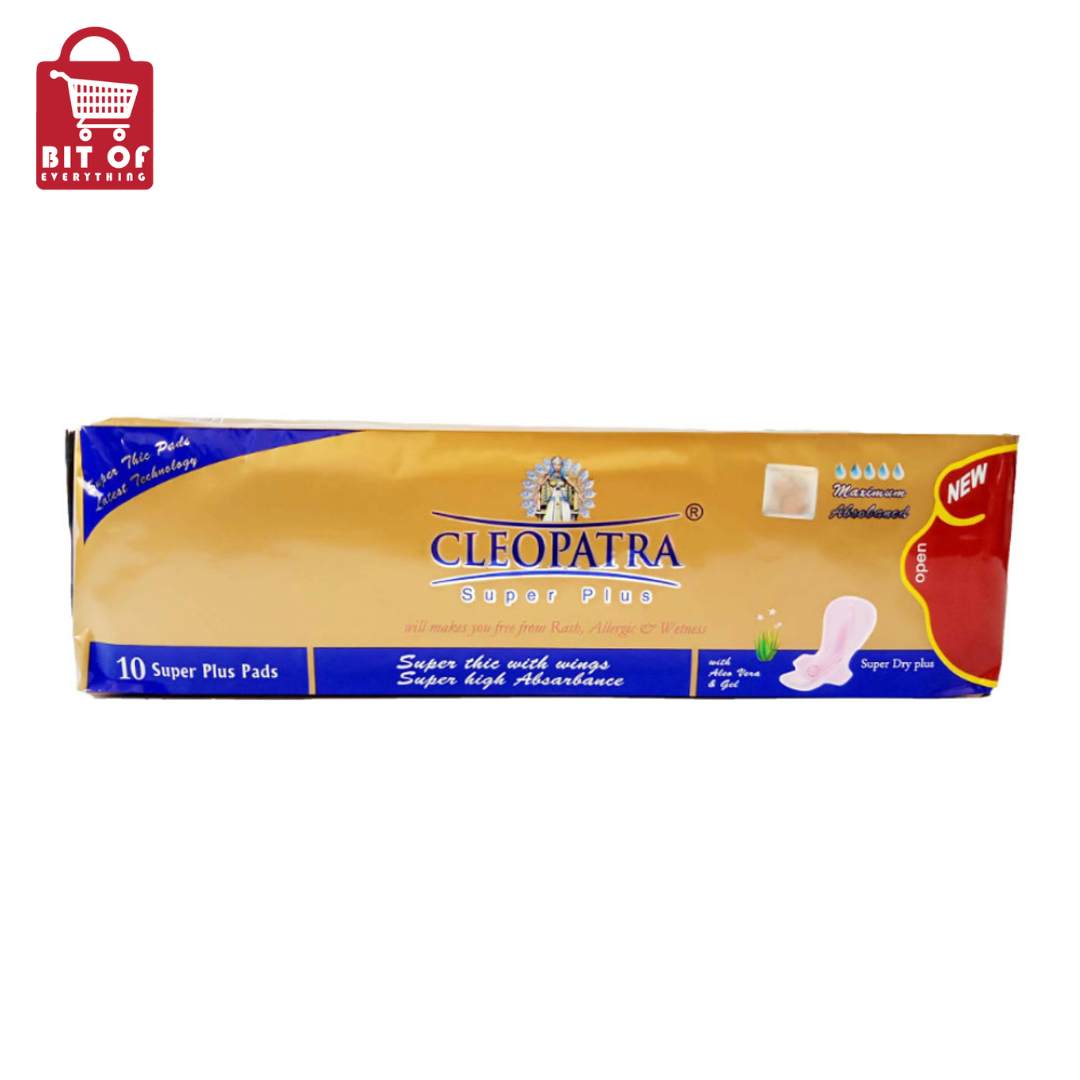 Cleopatra 10 Super Plus Sanitary Pads