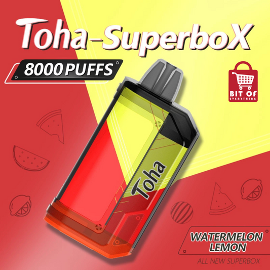 TOHA VAPE 8000 PUFFS MIX FLAVOURS YAT