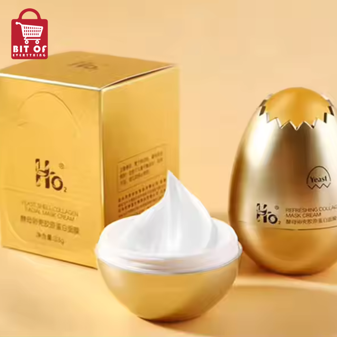 HO2 YEAST SHELL COLLAGEN FACIAL MASK CREAM