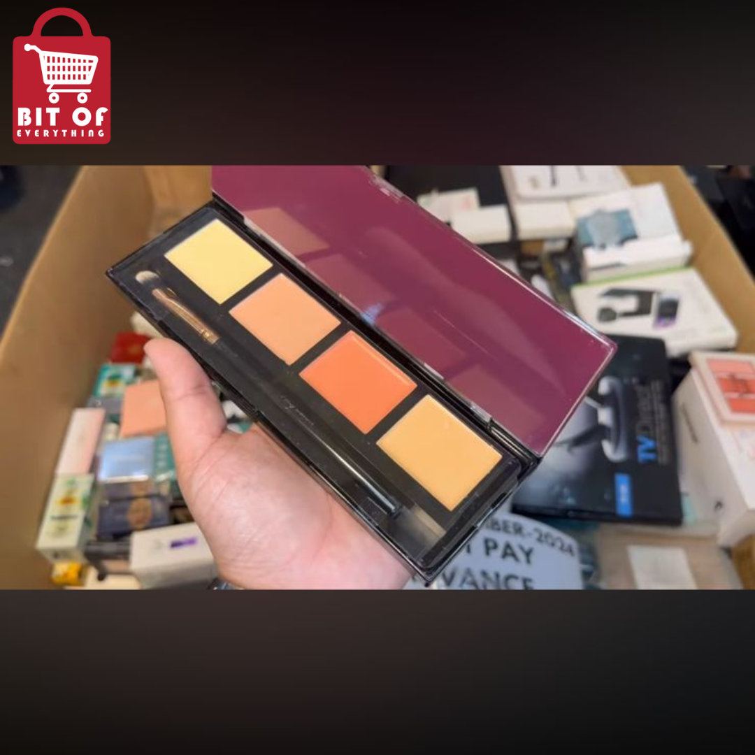 BLUSH ON PALLETE 4 IN 1  WITH BRUSH