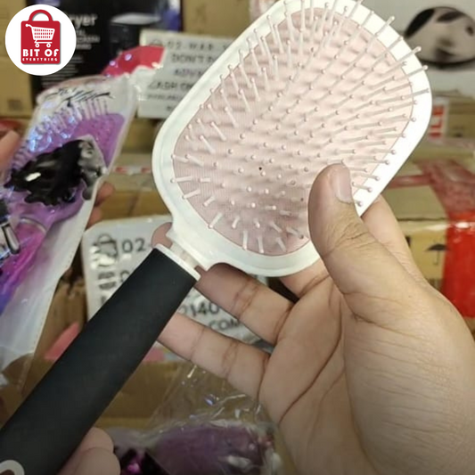 MIX HAIR BRUSH WITH MIRROR 1-PCS