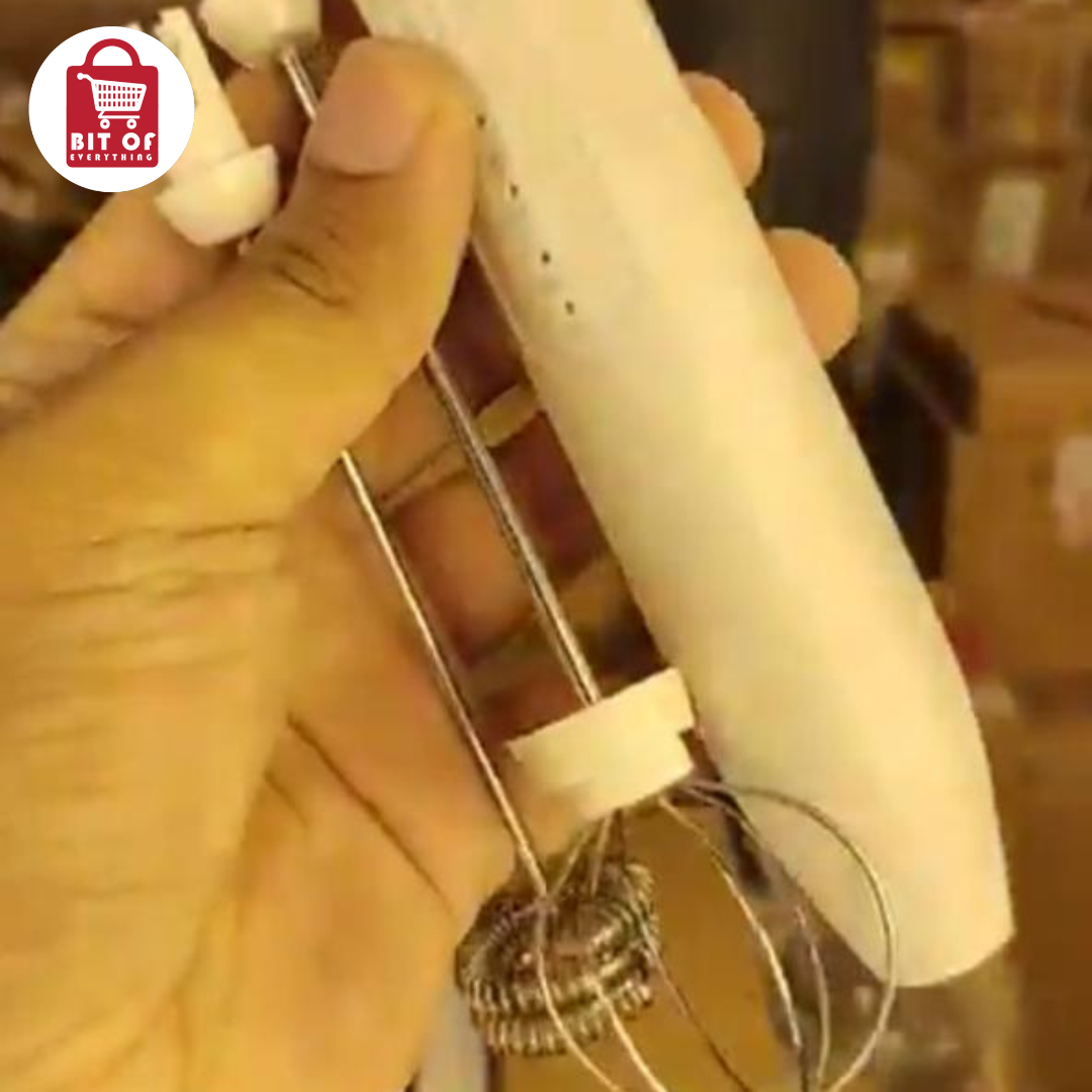 2 in 1 Electric Milk Frother & Egg Beater – Whisk & Froth with Ease