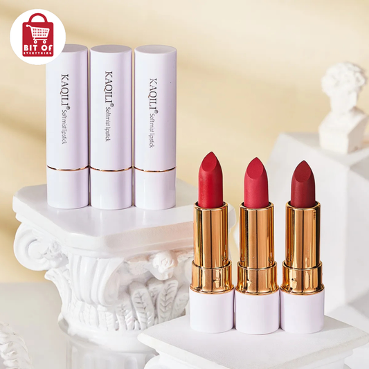 KAQILI Softmist Lipstick – Velvet Matte, Feather-Light Feel