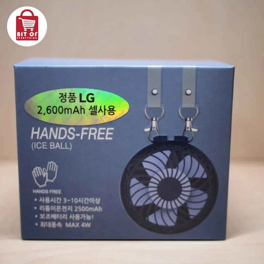 Portable Fan + Powerbank Combo – Stay Cool Anywhere
