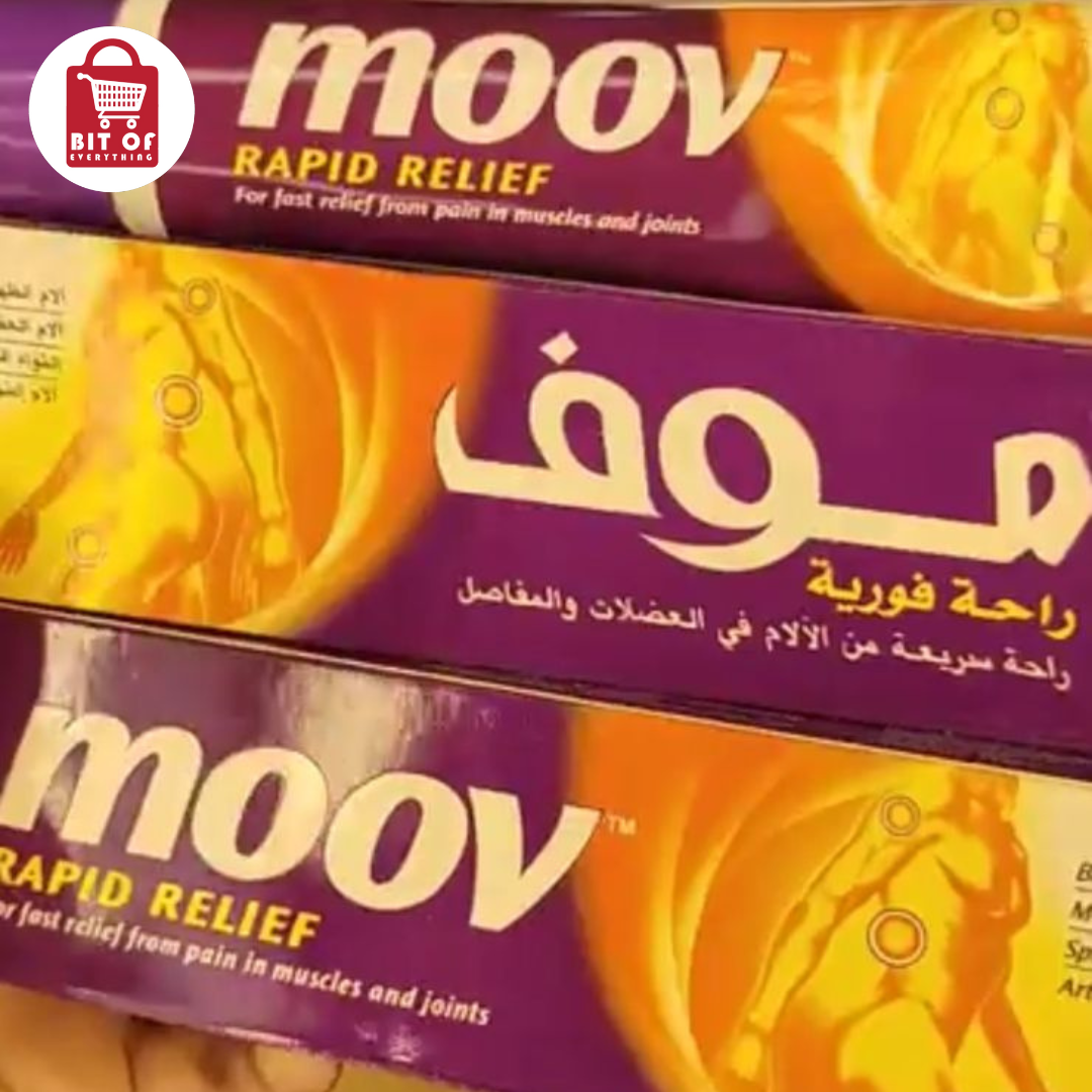 Moov Rapid Relief Cream – Fast Pain Relief