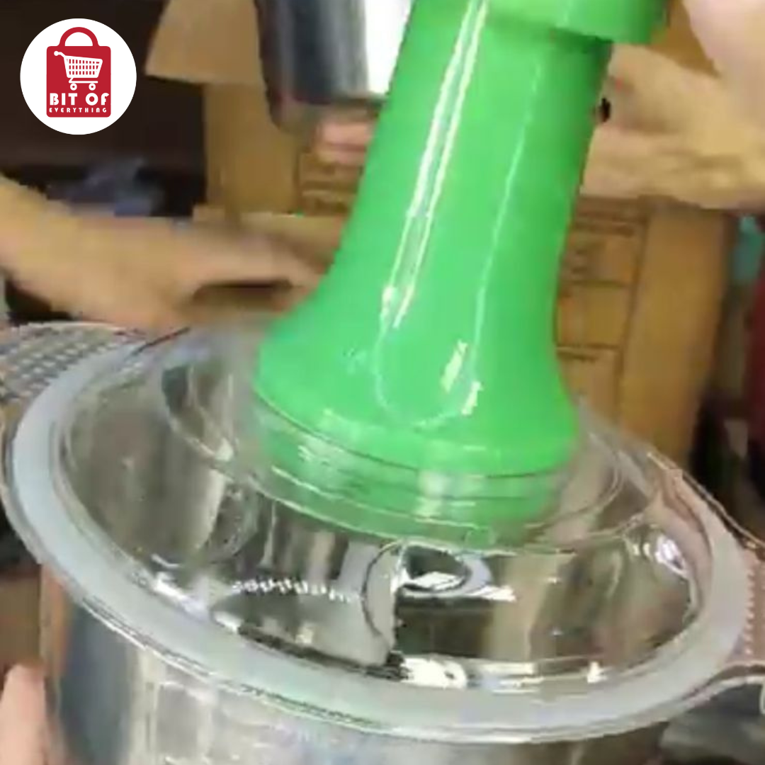 Manual Stainless Steel Multifunctional 2L Hand Push Chopper