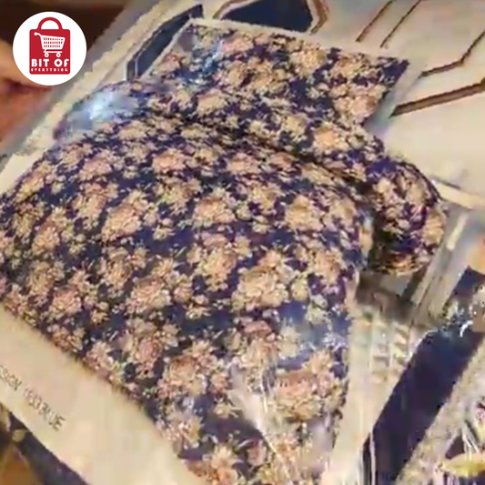BEDSHEET COMFERTOR + PILLOW COVER SET