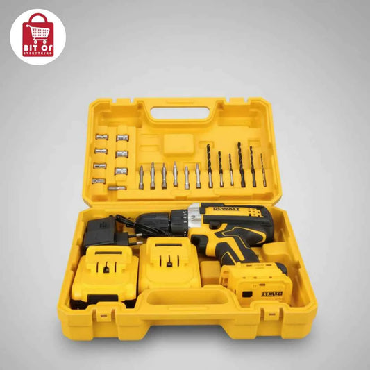 DeWalt Drill Machine – Powerful Performance with Double Battery